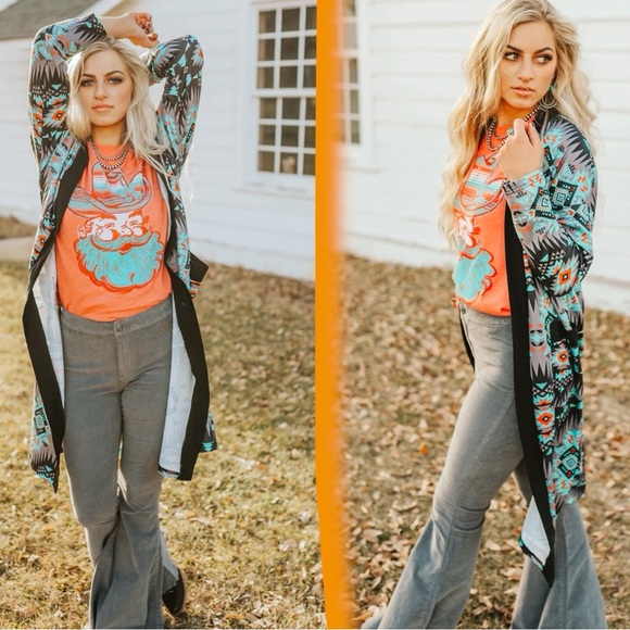 Lucky & Blessed Carson Grey Corduroy Flare Plus Size Jeans NEW Sizes: 16, 18, 20 - Picture 2 of 8